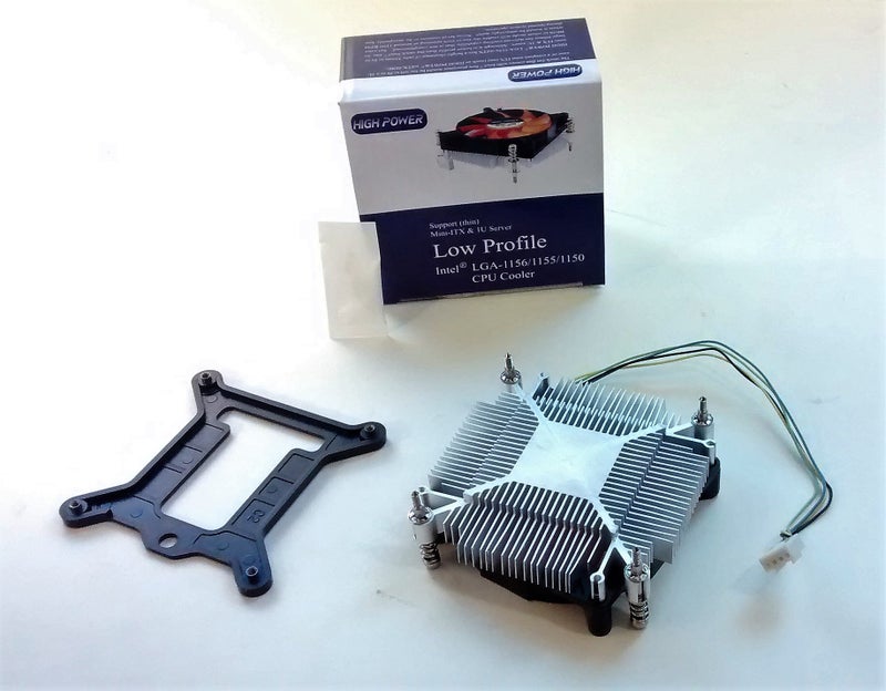 HIGH POWERÂ® LGA-115x-mITX 1U Low-Profile Quiet 80mm Intel LGA 1150 1151 1155 1156 CPU Cooling Fan Mini ITX Micro ATX mITX PC i5 i7 Processor Cooler - Image 5